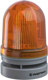 461.310.60, TwinLIGHT LED Continuous/Flashing Sounder Beacon, Wall Mount, 253V, Yellow