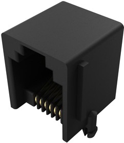 MJ3235-66-0, Socket; RJ12; PIN: 6; Layout: 6p6c; THT; angled