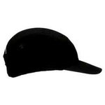 7100206586, Black Standard Peak Bump Cap, ABS Protective Material