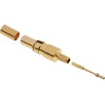 FMS002P102 / 1727040128, FMS Series, Male Crimp D-Sub Connector Coaxial Contact, Gold over Nickel Pin