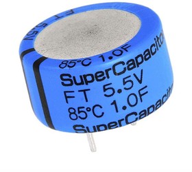 Фото 1/4 FT0H474ZF, Supercapacitors / Ultracapacitors 5.5V 0.47F -20/+80% LS=5.08mm
