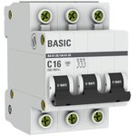 mcb4729-3-16C, Circuit breaker VA 47-29, 3P 16A (C) 4.5kA