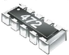 CAY17-331JALF, Resistor Networks & Arrays 330ohm 5% 10pin Dual Ground 5/10
