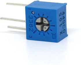 3362X-1-500LF, Trimmer Resistors - Through Hole 1/4IN SQ 50 OHMS 10% 0.5WATTS