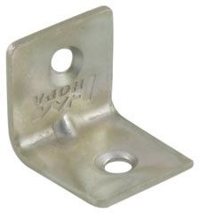 Уголок крепежный НОРА-М С прямыми углами - Цинк - 20х20 мм | купить в ...