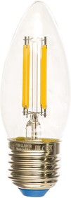 Диммируемая светодиодная лампа Форма свеча Серия Air LED-C35-9W/ 3000K/E27/CL/DIM GLA01TR UL-00005187