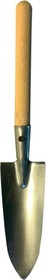 Совок пекировочно-посадочный оцинк.сталь с деревянной ручкой САД-12.14