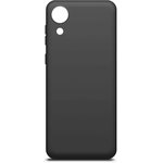 Чехол (клип-кейс) BoraSCO для Samsung Galaxy A03 Core черный (матовый) (40944)