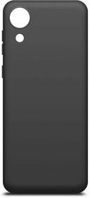 Фото 1/2 Чехол (клип-кейс) BoraSCO для Samsung Galaxy A03 Core черный (матовый) (40944)
