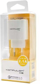 Фото 1/2 C27, Блок питания с USB разъемом QC 18Вт (адаптер)