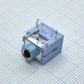 TRS 3.5 (mini jack) PJ, Стерео гнездо на плату