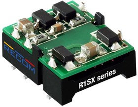 R1SX-0505/H-R, Isolated DC/DC Converters - SMD 1W 5Vin 5Vout 200mA High Iso