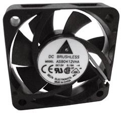 ASB0405SA-00, DC Fans Tubeaxial Fan, 40x10mm, 5VDC, Sleeve, 3-Lead Wires, Lock Rotor Sensor, Tach
