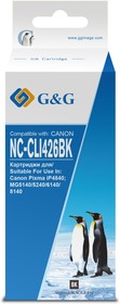 Фото 1/2 Картридж G&G NC-CLI426BK, черный / NC-CLI426BK