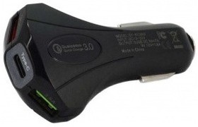UCC-3-6-QC3-UTC-B, Зарядное устройство WIIIX 3 USB черное