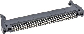 Фото 1/4 N3372-6302RB, Pin Header, длинная защелка, Wire-to-Board, 2.54 мм, 2 ряд(-ов), 60 контакт(-ов)