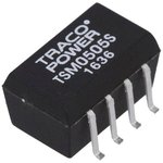 TSM 0505S, Isolated DC/DC Converters - SMD Product Type: DC/DC; Package Style: SMD; Output Power (W): 1; Input Voltage: 5 VDC +/-10%; Output