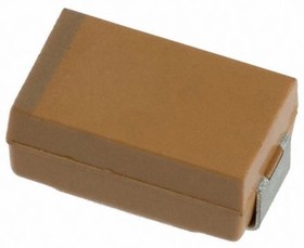 TAJD106M025RNJ, Cap Tant Solid 10uF 25V D CASE 20% (7.3 X 4.3 X 2.9mm) Inward L SMD 7343-31 1.2 Ohm 125C T/R