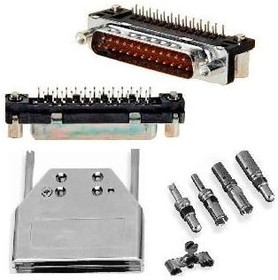 Фото 1/2 DAM11W1SN, D-Sub Mixed Contact Connectors DSUB DM PWR 11W1SOCK