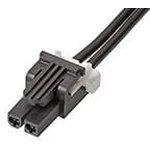 145135-0200, Rectangular Cable Assemblies MiniFit TPA2 2CKT SR 75MM OTS CBL ASSY