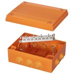 Коробка пластиковая FS с кабельными вводами и клеммниками IP55 150х110х70мм 12р ...