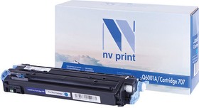 Картридж лазерный NV PRINT (NV-Q6001A) для HP ColorLaserJet CM1015/2600, голубой, ресурс 2000 стр.