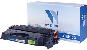 Фото 1/7 Картридж лазерный NV PRINT (NV-CE505X) для HP LaserJet P2055, ресурс 6500 стр.