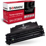 Картридж лазерный SONNEN (SH-CF280X) для HP LaserJet Pro M401/M425 ...