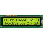 FC2002C00-FHYYBW-51SE FC Alphanumeric LCD Alphanumeric Display, Green ...