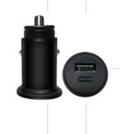 UCC-2-40, Устройство зарядное в прикуриватель 1USB + 1 Type C 12V Quick Charge WIIIX