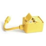 1301350246, Power Outlet Strips ANGLED PWR DIST BOX 15A/125V
