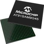 AT91SAM9G45C-CU, , микропроцессор , ядро ARM9, 64 Кбайт ПЗУ, 400 МГц, корпус BGA-324