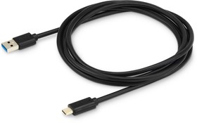 Фото 1/6 Кабель Buro USB Type-C (m) - USB (m), 1.8м, 3A, черный [bhp usb-tpc-1.8]
