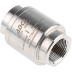 Stainless Steel Single Non Return Valve, BSP 3/4in, 25 bar