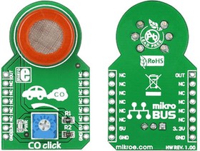 MIKROE-1626, CO Click Gas Sensor Module 5V