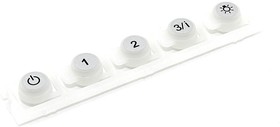 Комплект толкателей кнопок для блоков управления вытяжек Faber 133.0176.906
