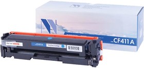 Картридж лазерный NV PRINT (NV-CF411A) для HP M377dw/M452nw/ M477fdn/M477fdw, голубой, ресурс 2300 страниц