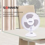 Вентилятор настольный SONNEN FT23-B6, d=23 см, 25 Вт, на подставке ...