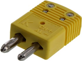 OST-K-M, THERMOCOUPLE CONNECTOR, K TYPE, PLUG