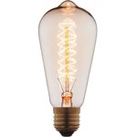 Лампа накаливания Edison Bulb E27 60Вт 6460-CT