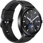 Смарт-часы Xiaomi Watch 2 Pro -Bluetooth® Black Case with Black Fluororubber Strap M2234W1 (BHR7211GL)