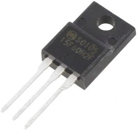 Фото 1/2 P15F60HP2F-5600, Транзистор: N-MOSFET, Hi-PotMOS2, полевой, 600В, 15А, Idm: 60А, 95Вт