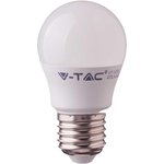 261 VT-245, LED Light Bulb, Матовая Круглая, E27 / ES, Теплый Белый, 3000 K ...