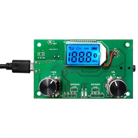 Модуль FM-радиоприемника на STM8L052 с LCD дисплеем совместимый с Ардуино