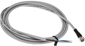 Фото 1/7 NEBU-M8G3-K-2.5-LE3, Cable, NEBU Series, For Use With Energy Chain