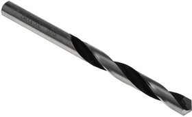 Фото 1/4 A160 10.0MM, A160 Series HSS; Solid Carbide Tipped Twist Drill Bit, 10mm Diameter, 133 mm Overall