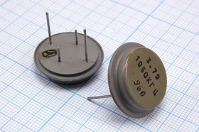 Кварцевый резонатор 1050 кГц, корпус ТБ, стабильность частоты 35/-50~85C ppm/C, марка ТБ, 1 гармоника