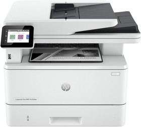 Фото 1/8 МФУ HP LaserJet Pro MFP M4103dw 2Z627A (A4, Printer/Scanner/ Copier/ADF, 1200 dpi, 38 ppm, 512 Mb, 1200 MHz, tray 100+250 pages, USB+Etherne