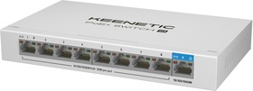 Фото 1/10 Keenetic PoE+ Switch 9 (KN-4710), Keenetic PoE+ Switch 9, PoE+ коммутатор