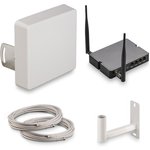 Kroks комплект KSS15-3G/4G-MR cat4, усилитель интернет сигнала 3G/4G, до 150 Мбит/с.